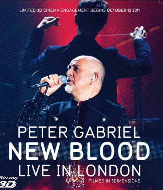 M121 - Peter Gabriel  New Blood Live In London 3D 50G